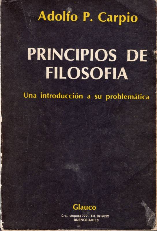 Adolfo P. Carpio - Principios de filosofía