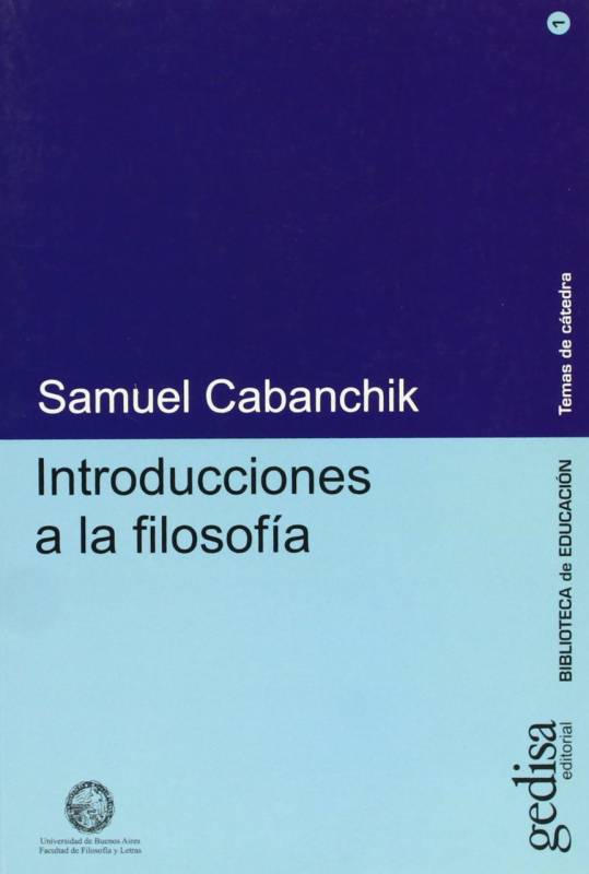 Introducciones a la filosofía