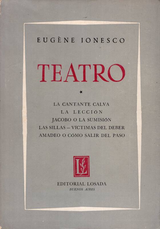 Eugéne Ionesco - Teatro