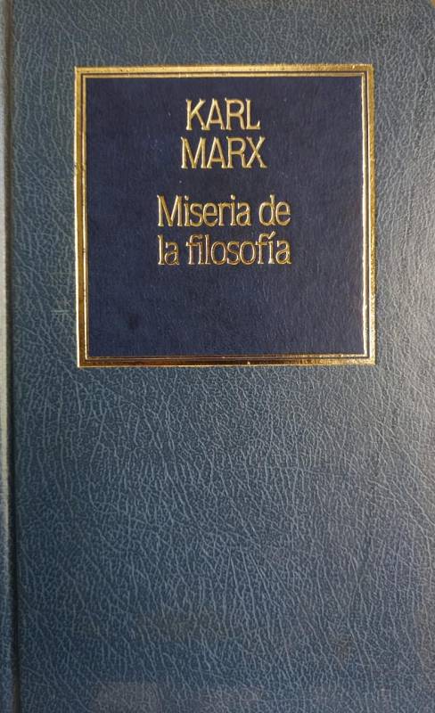 Miseria de la filosofía